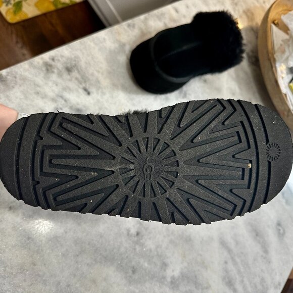 UGG Disquette Women's Slipper, Size 10 - Black - Picture 5 of 8